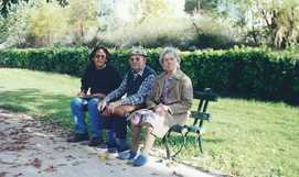 Con amigos de Pau Casals en Francia