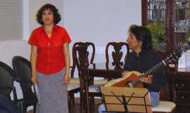 Concierto privado casa Tavares Cornejo
